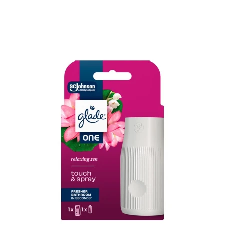 GLADE ONE TOUCH&SPRAY MIKROSPREJ ZA TOALET KOMPLET 10ML RELAXING ZEN