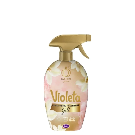 VIOLETA OSVEŽIVAČ TKANINA I PROSTORA 480ML GOLD