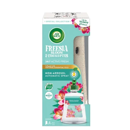 AIRWICK ACTIVE FRESH KOMPLET 228ML EUCALIPTUS&FRESIA