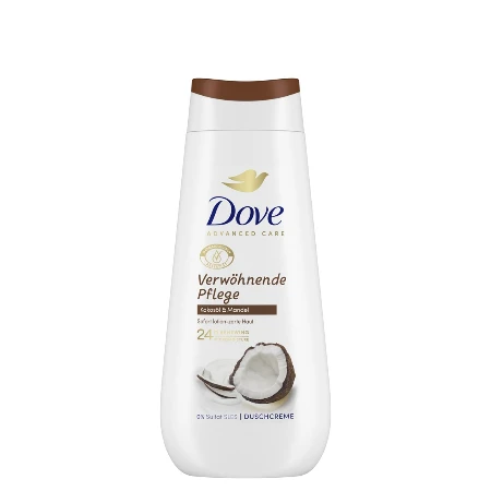 DOVE GEL 225ML COCONUT