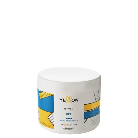 ALFAPARF YELLOW STYLE GEL 500ML EXTRA STRONG HOLD
