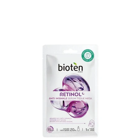 BIOTEN MASKA RETINOL ANTI-WRINKLE U MARAMICI 20ML