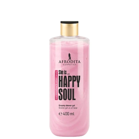AFRODITA GEL ZA TUŠIRANJE 400ML HAPPY SOUL